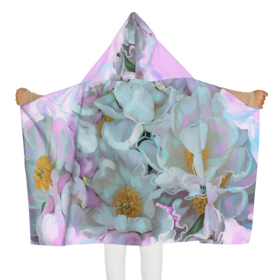 Youth Floral Hooded Towel - Cozy & Trendy Bath Time Essential