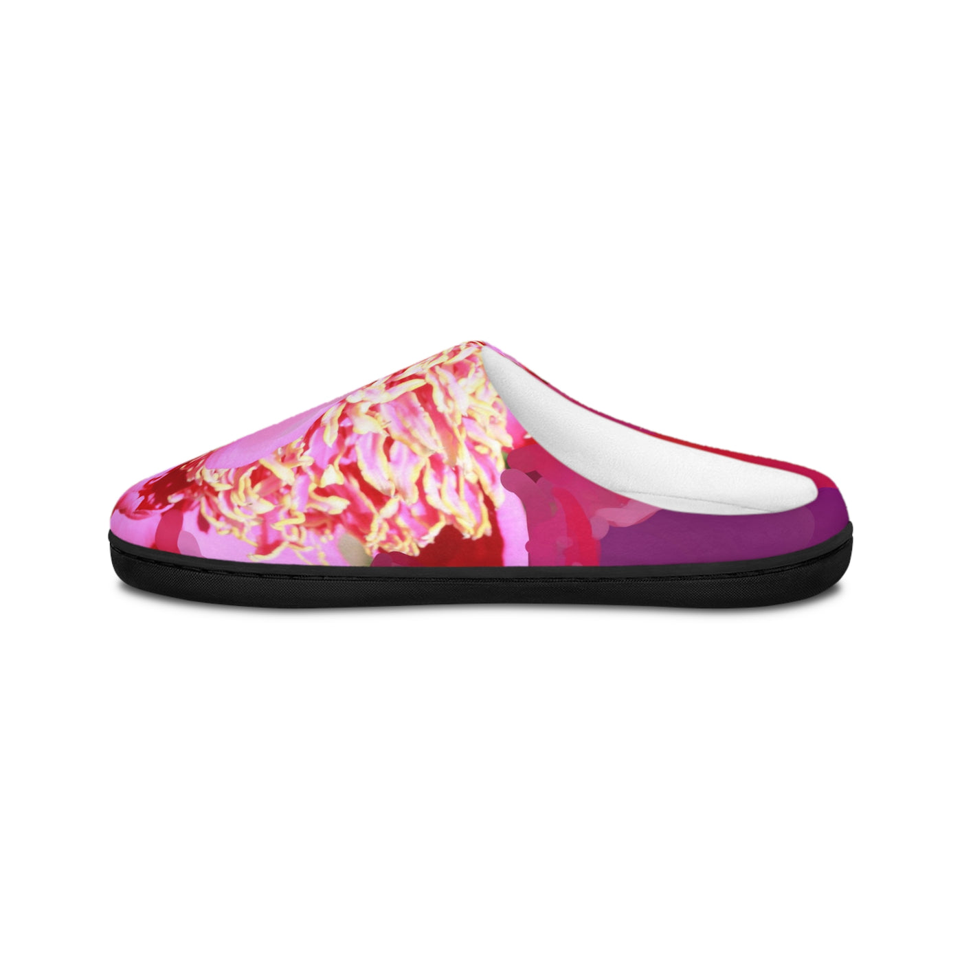 Cozy Floral Women&#039;s Slippers - Colorful Indoor Footwear for Relaxation