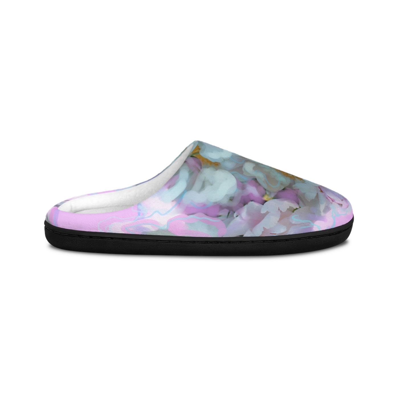 Floral Comfort Men's Indoor Slippers - Relax at Home in Style