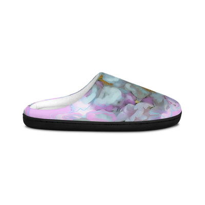 Floral Comfort Men's Indoor Slippers - Relax at Home in Style