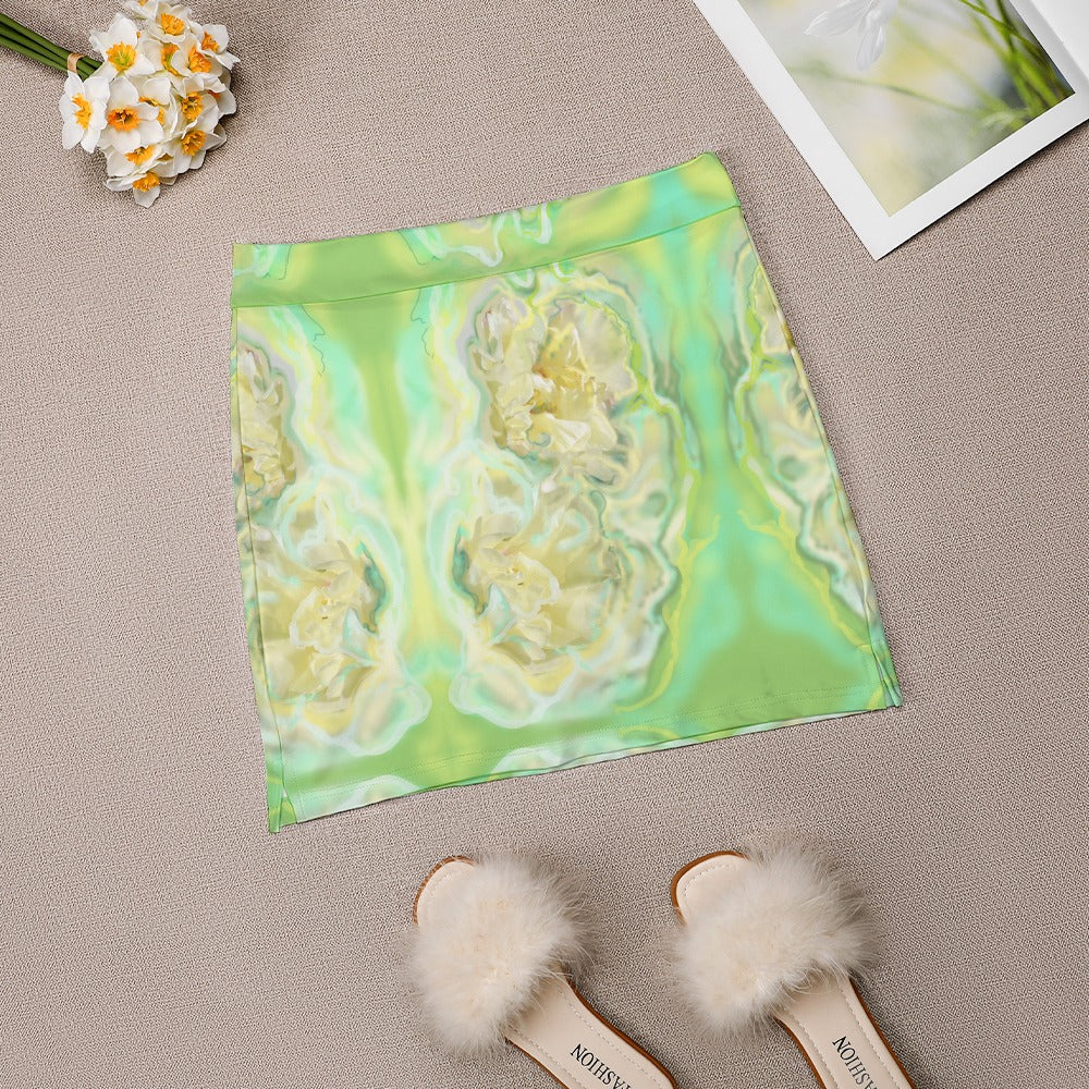 skirt with shorts & pockets