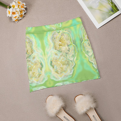 skirt with shorts & pockets