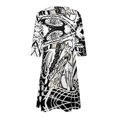 Artsy Dress with Pockets