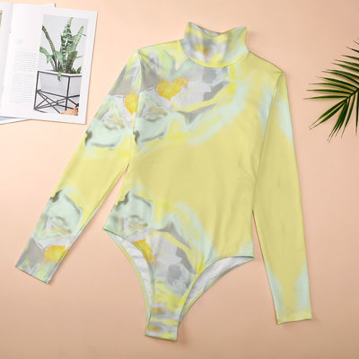 Women's Turtleneck Long Sleeve Bodysuit