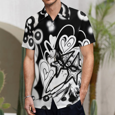 Bright Vibrant Bold short sleeved shirt