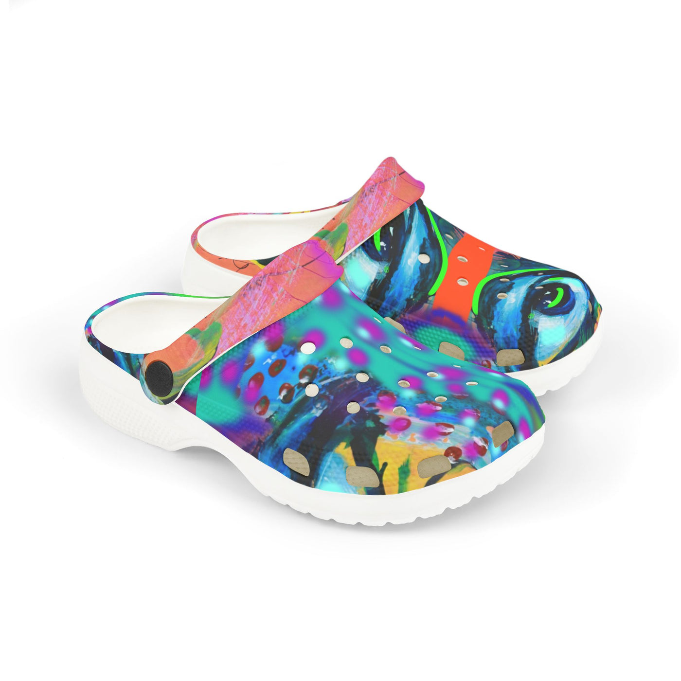 Colorful Kids' EVA Foam Clogs - Fun, Lightweight & Easy to Clean Footwear for Playtime