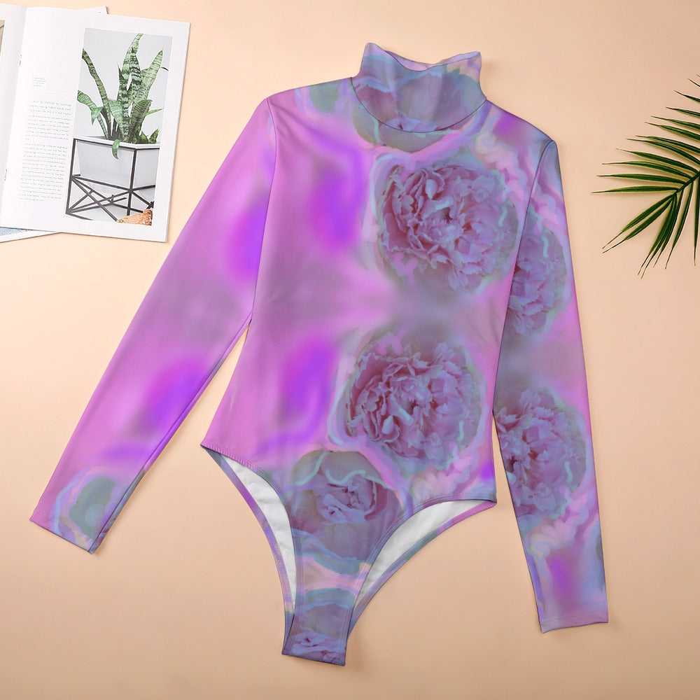 Women's Turtleneck Long Sleeve Bodysuit