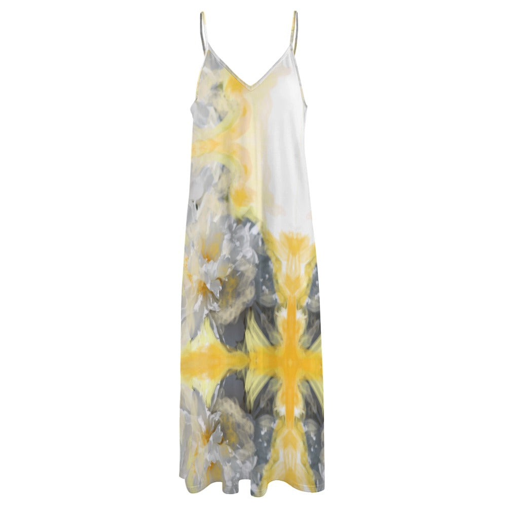 Sling Ankle Long Dress