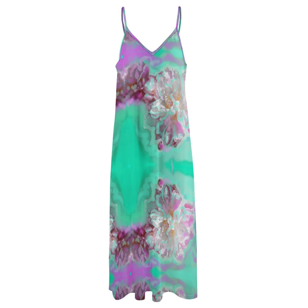 Sling Ankle Long Dress