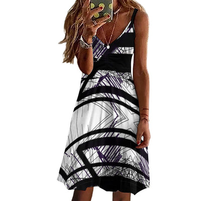 Long suspender dress