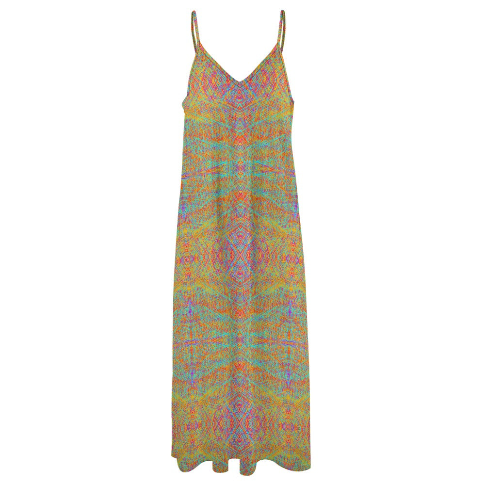 Sling Ankle Long Dress