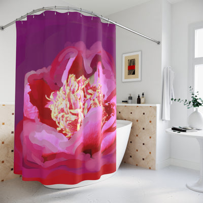 Vibrant Floral Shower Curtain - Brighten Up Your Bathroom Decor