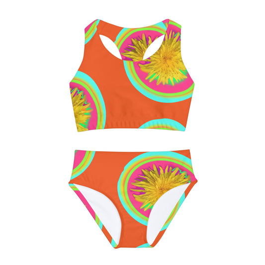Girls Two Piece Swimsuit