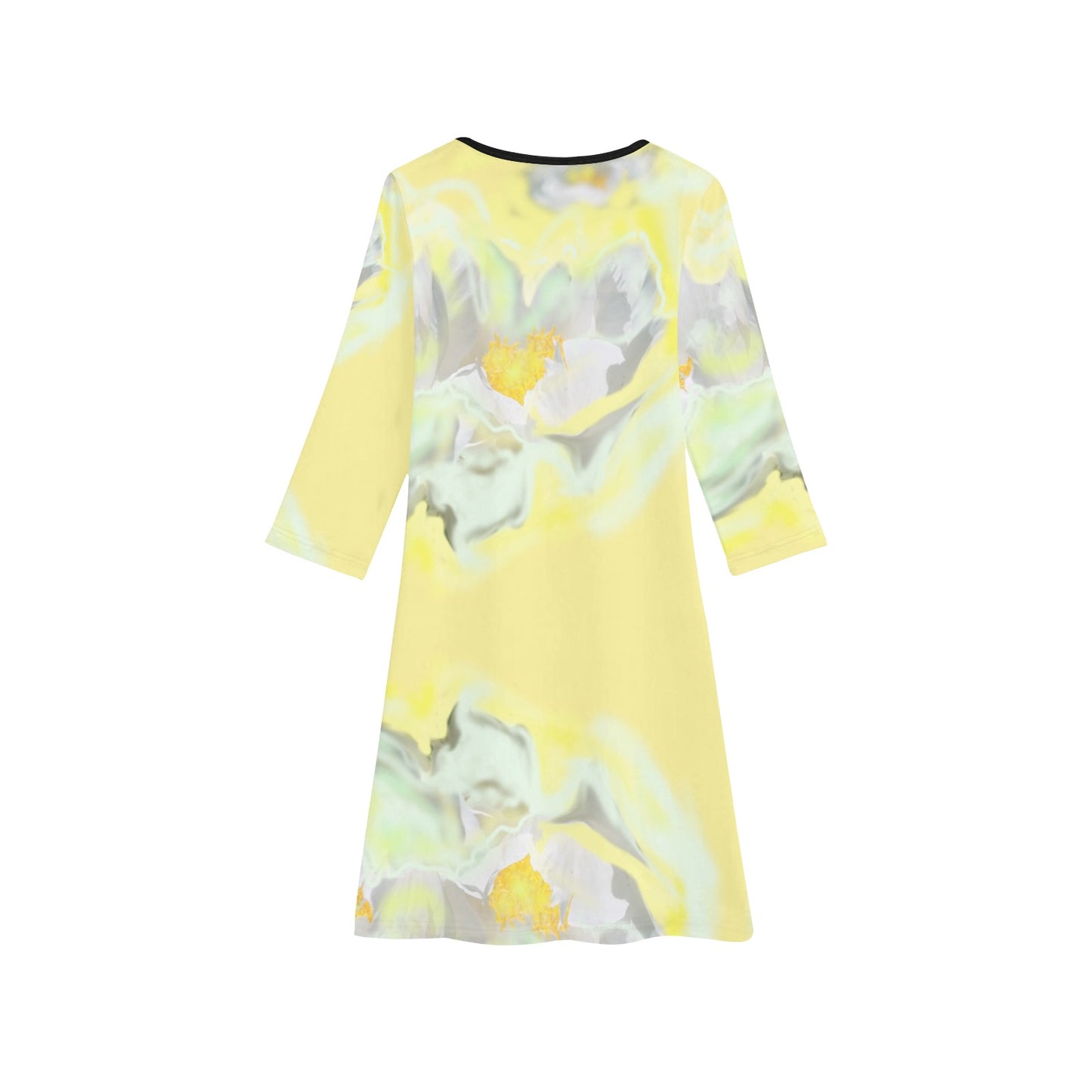 Langärmliges Kleid für Mädchen