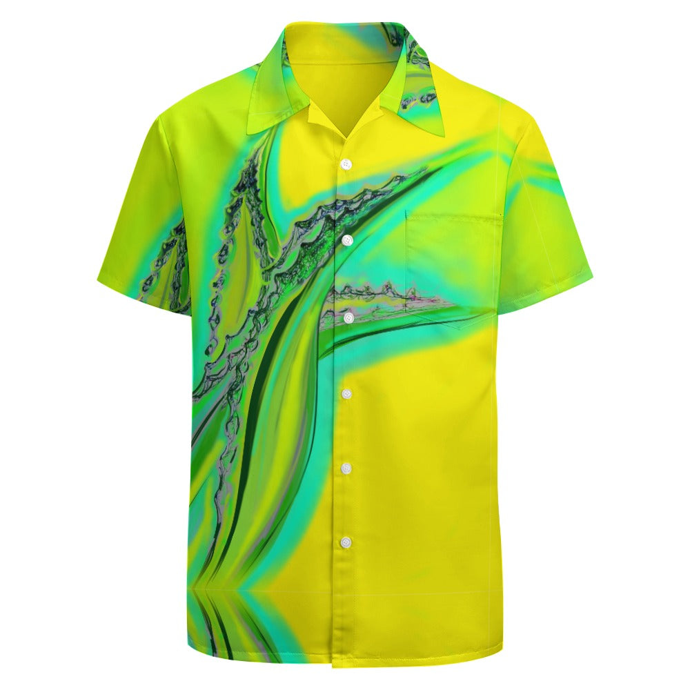 Bright Vibrant Bold short sleeved shirt
