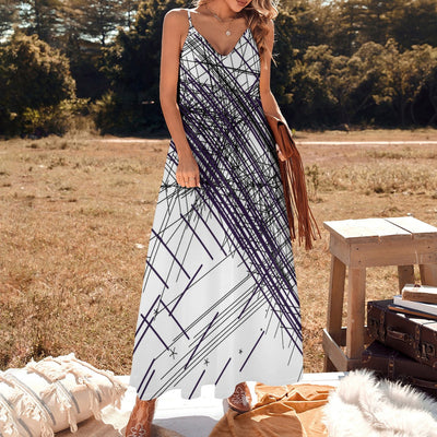 Sling Ankle Long Dress