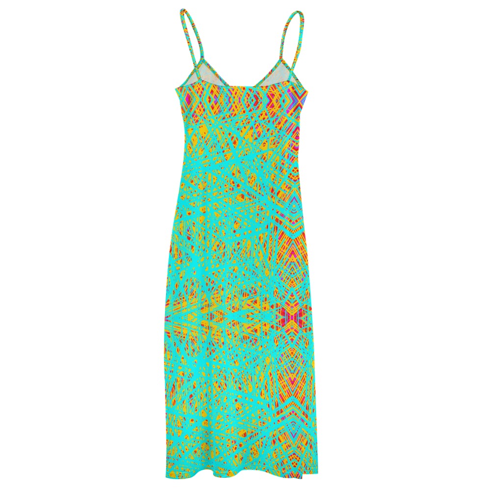 Sling Ankle Long Dress