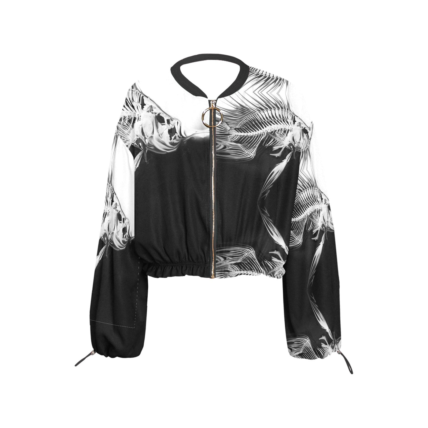 Women's Chiffon Cropped Jacket