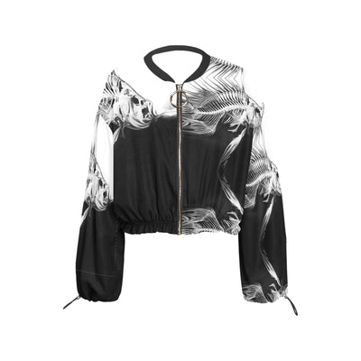 Women's Chiffon Cropped Jacket