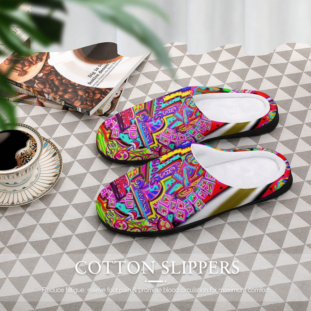 Cotton slippers