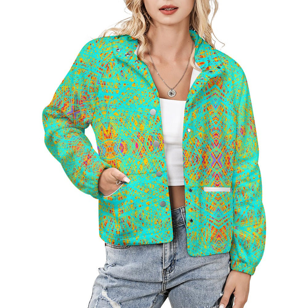 Women's Stand Collar Plush Jacket – ArtistDione