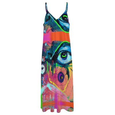 Sling Ankle Long Dress