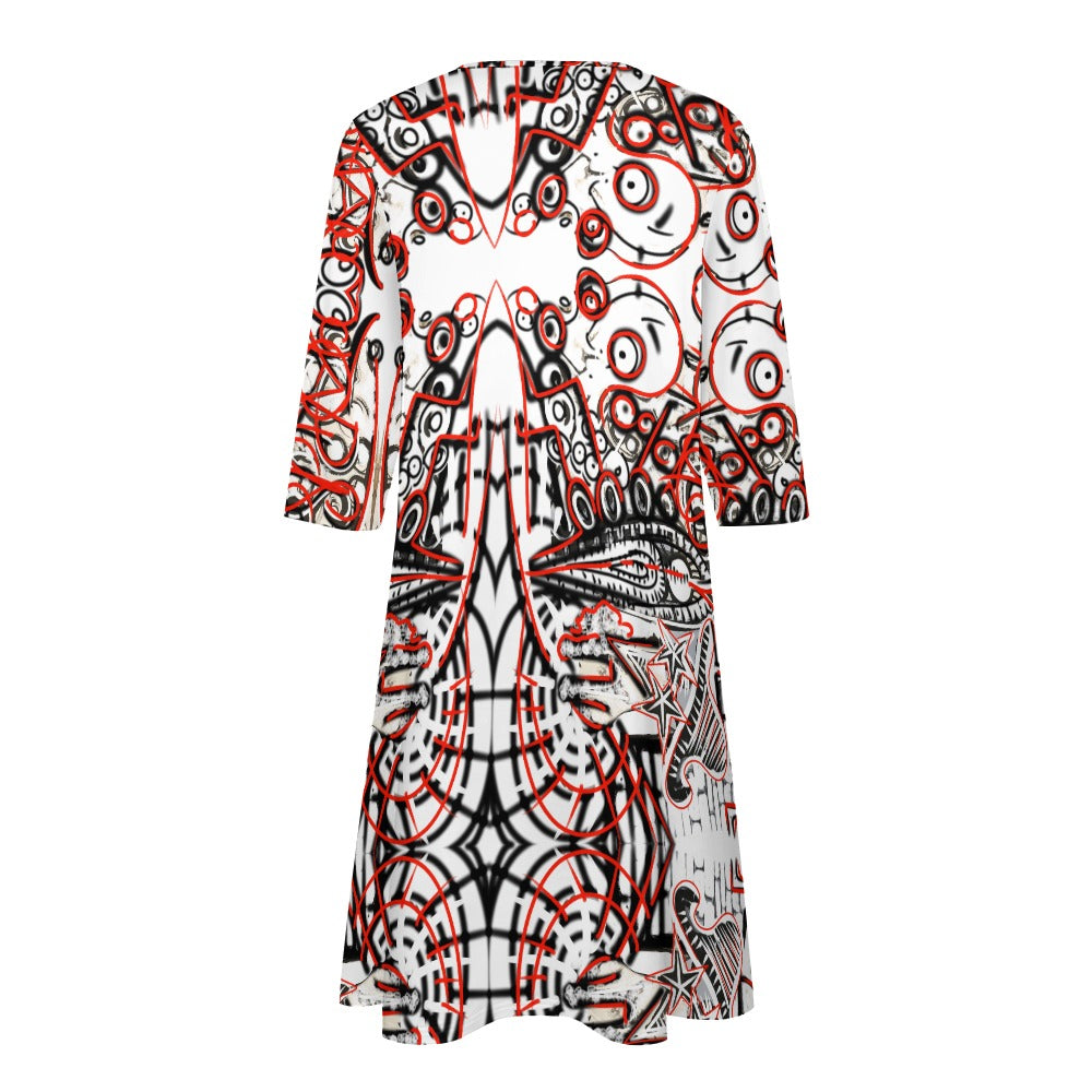 Artsy Dress with Pockets