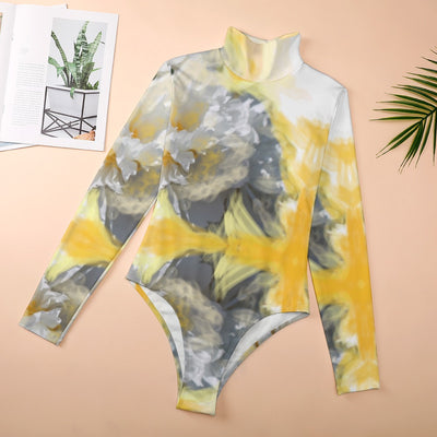 Women's Turtleneck Long Sleeve Bodysuit