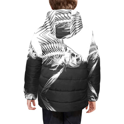 Kids' Padded Hooded Jacket