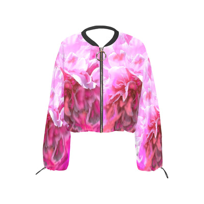 Women's Chiffon Cropped Jacket