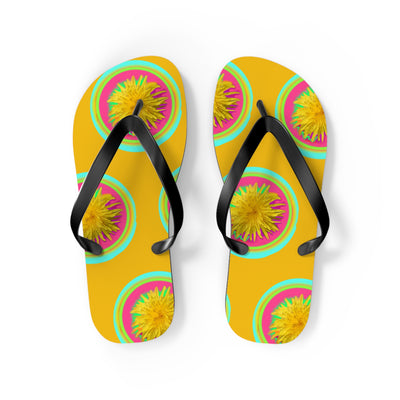 Vibrant Floral Flip Flops | Fun Summer Sandals for Beach Days