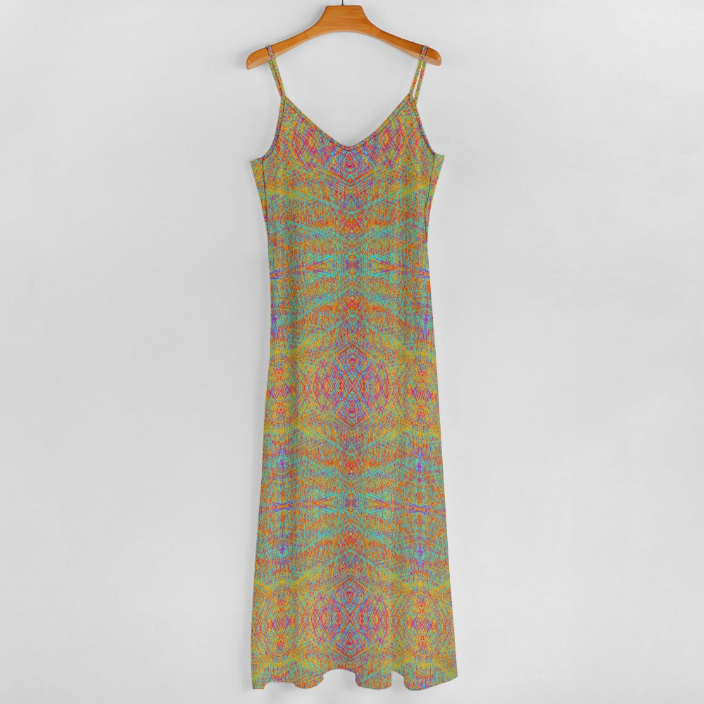 Sling Ankle Long Dress
