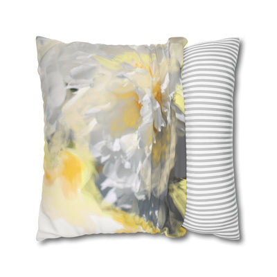 Faux Suede Square Pillowcase