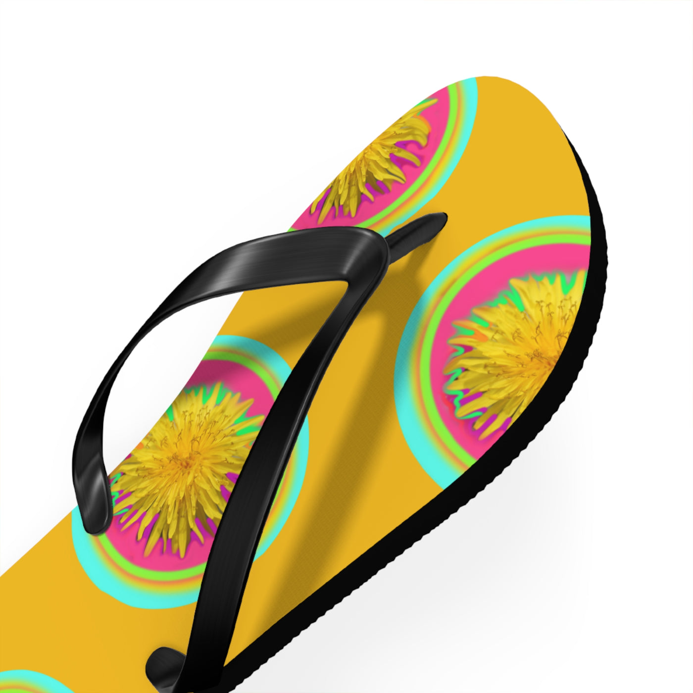 Vibrant Floral Flip Flops | Fun Summer Sandals for Beach Days