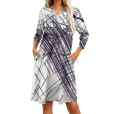 Artsy Dress with Pockets