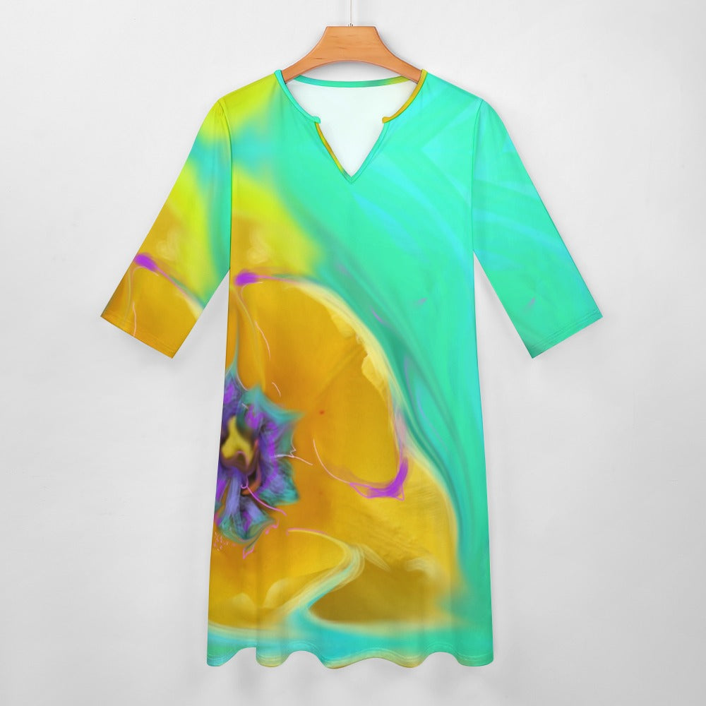 Artsy Dress with Pockets