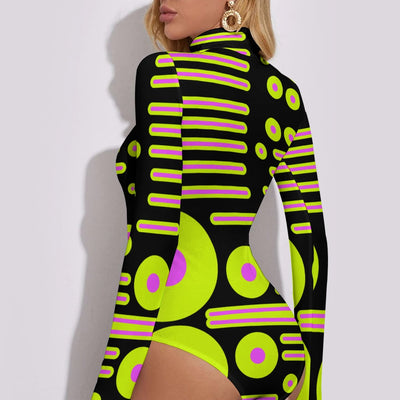 Women's Turtleneck Long Sleeve Bodysuit