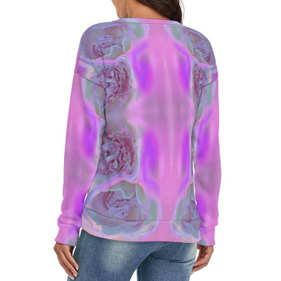 Women's V-Neck Long Sleeve Sweater