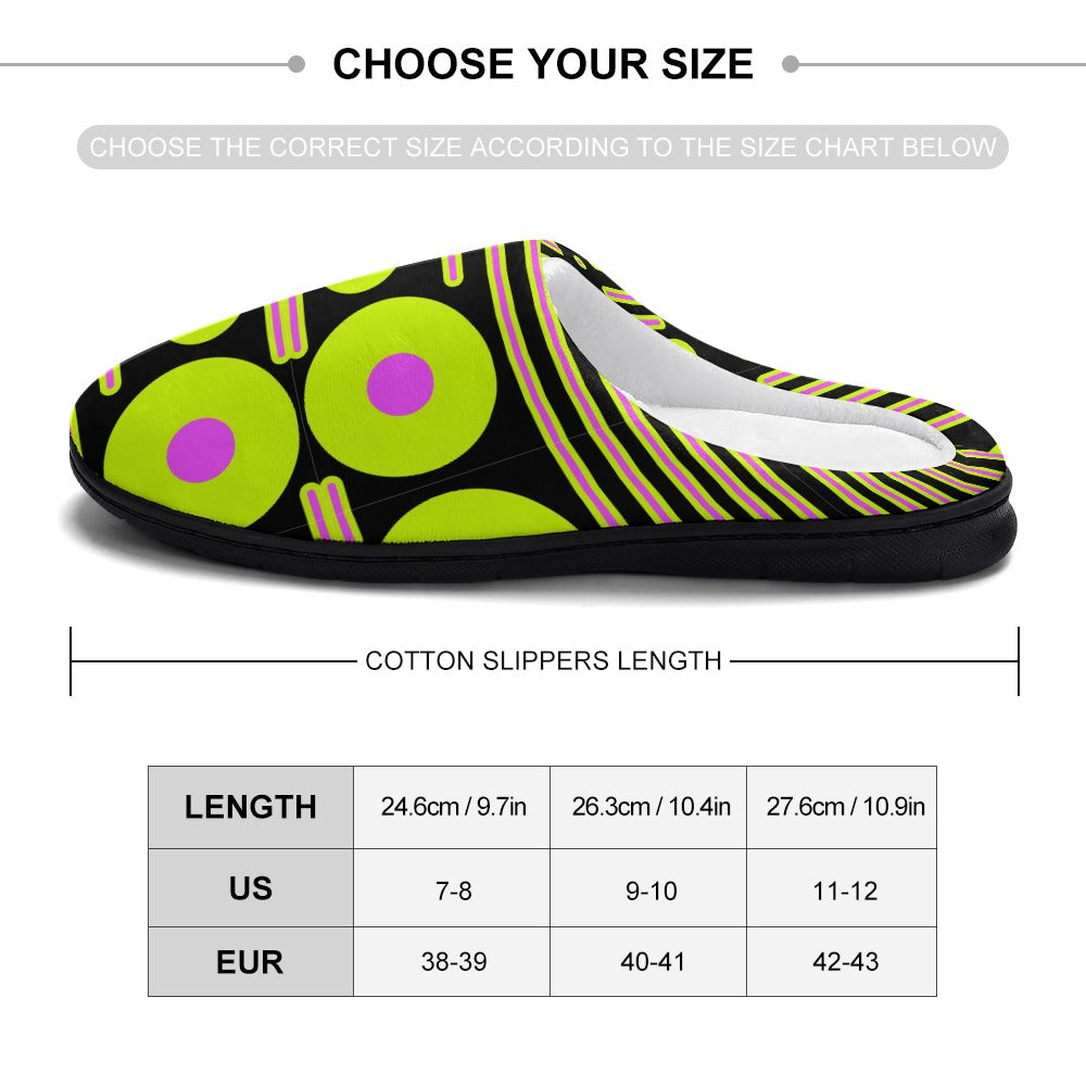 Cotton slippers