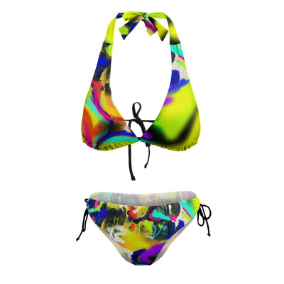 Plus size bikini swimsuit