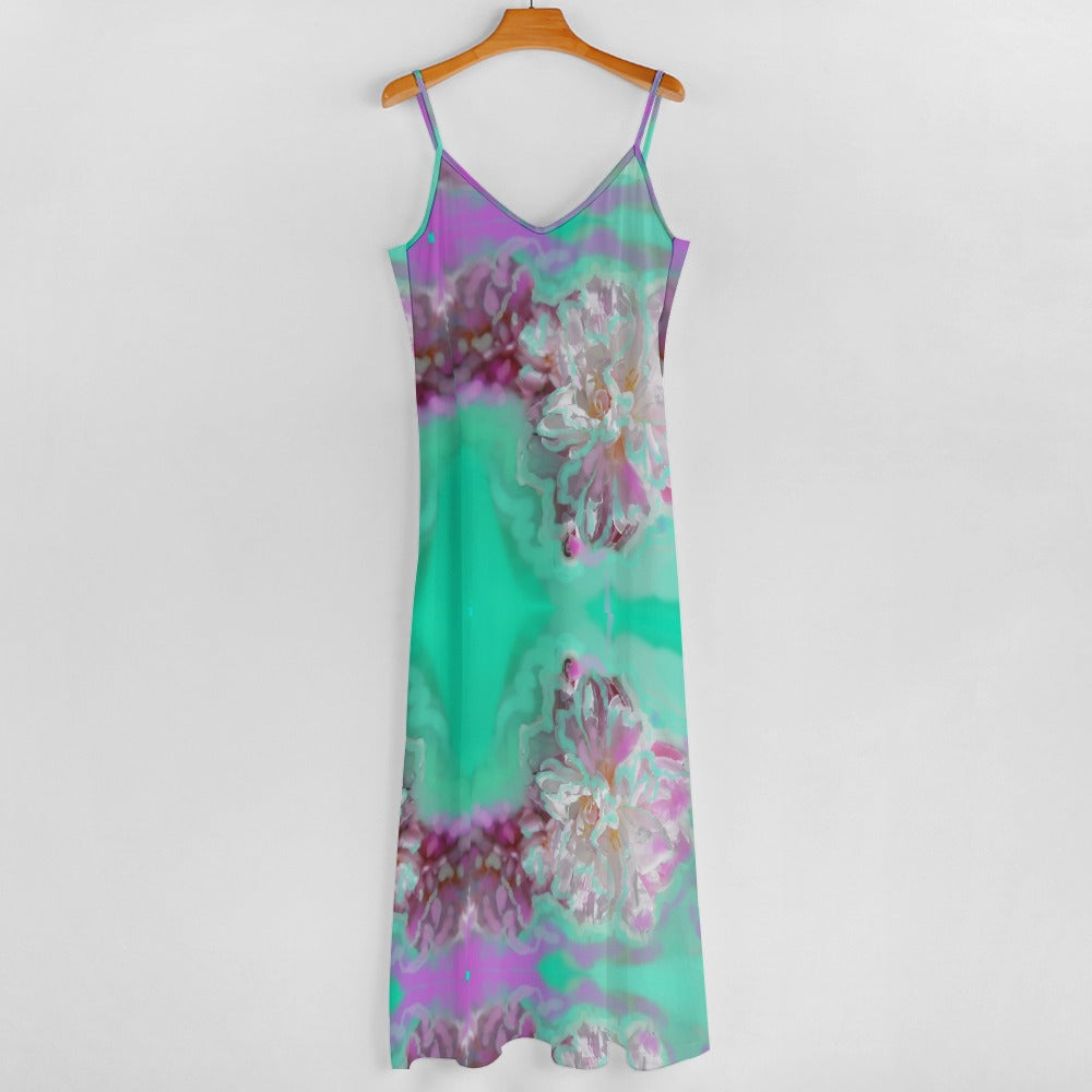 Sling Ankle Long Dress