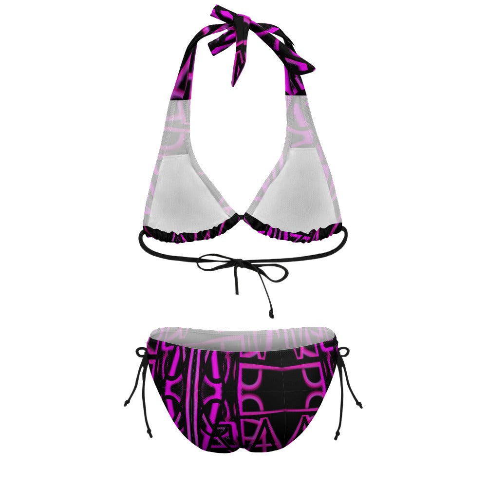 Plus size bikini swimsuit