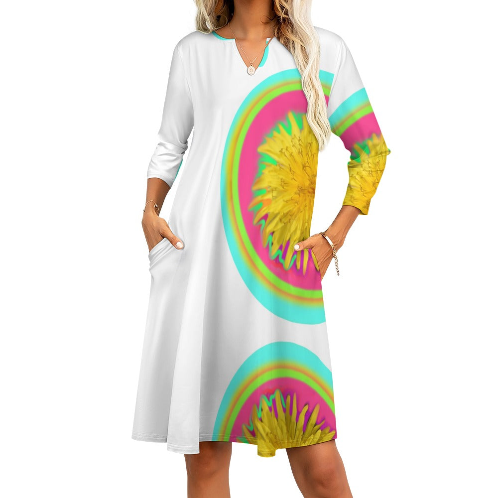 Kleid mit Taschen