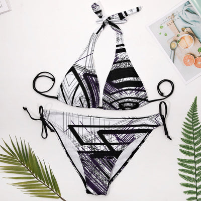 Plus size bikini swimsuit