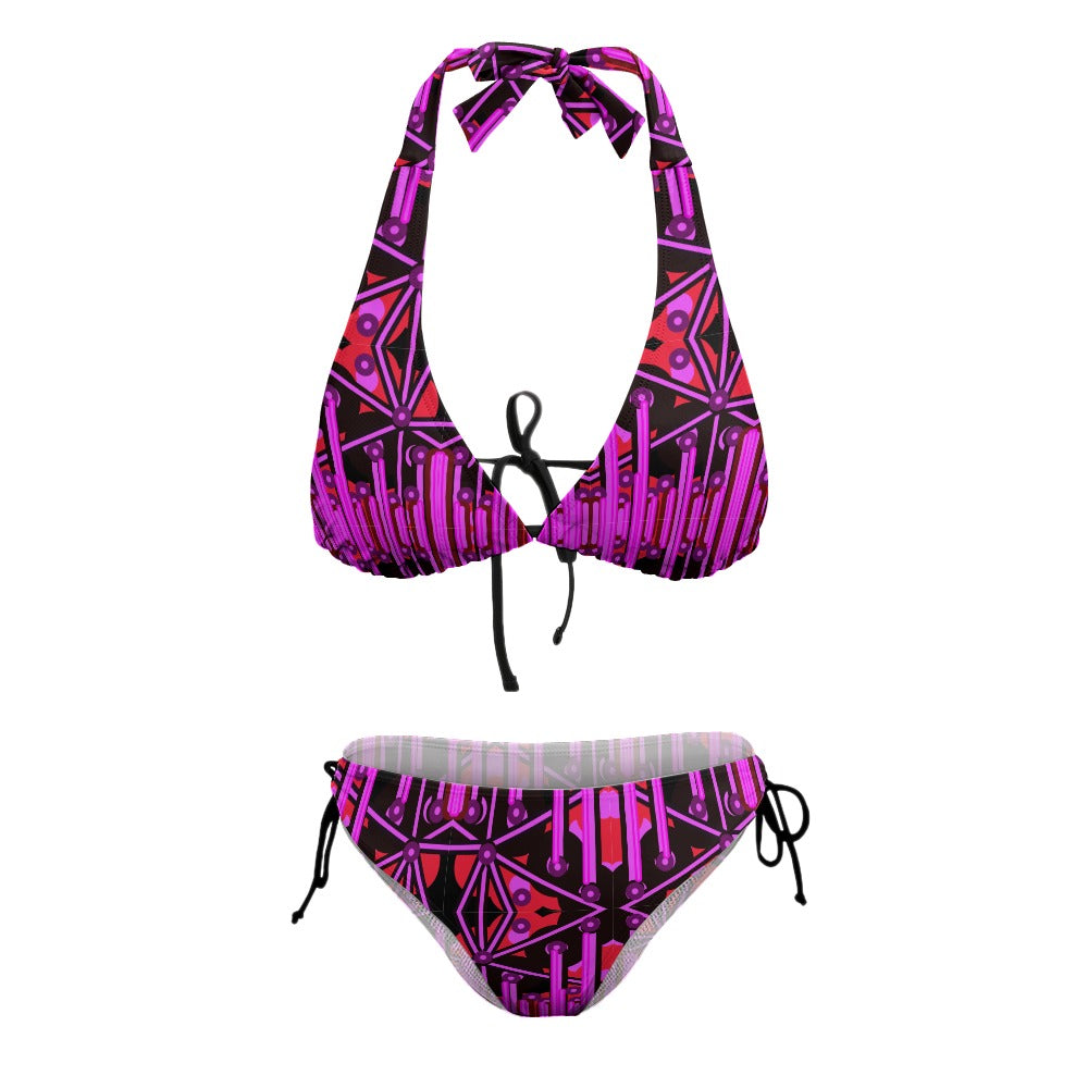Plus size bikini swimsuit