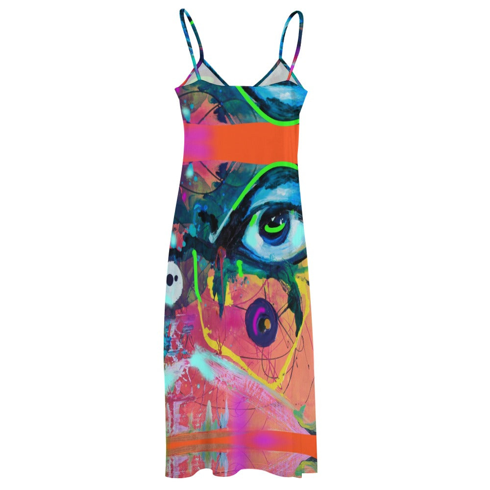 Sling Ankle Long Dress