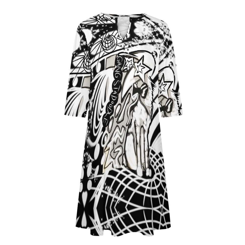 Kleid mit Taschen