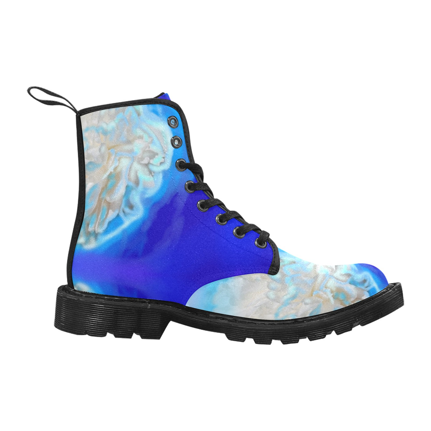 Canvasstiefeletten zum Schnüren für Damen