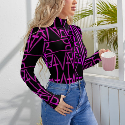 Women's Turtleneck Long Sleeve Bodysuit