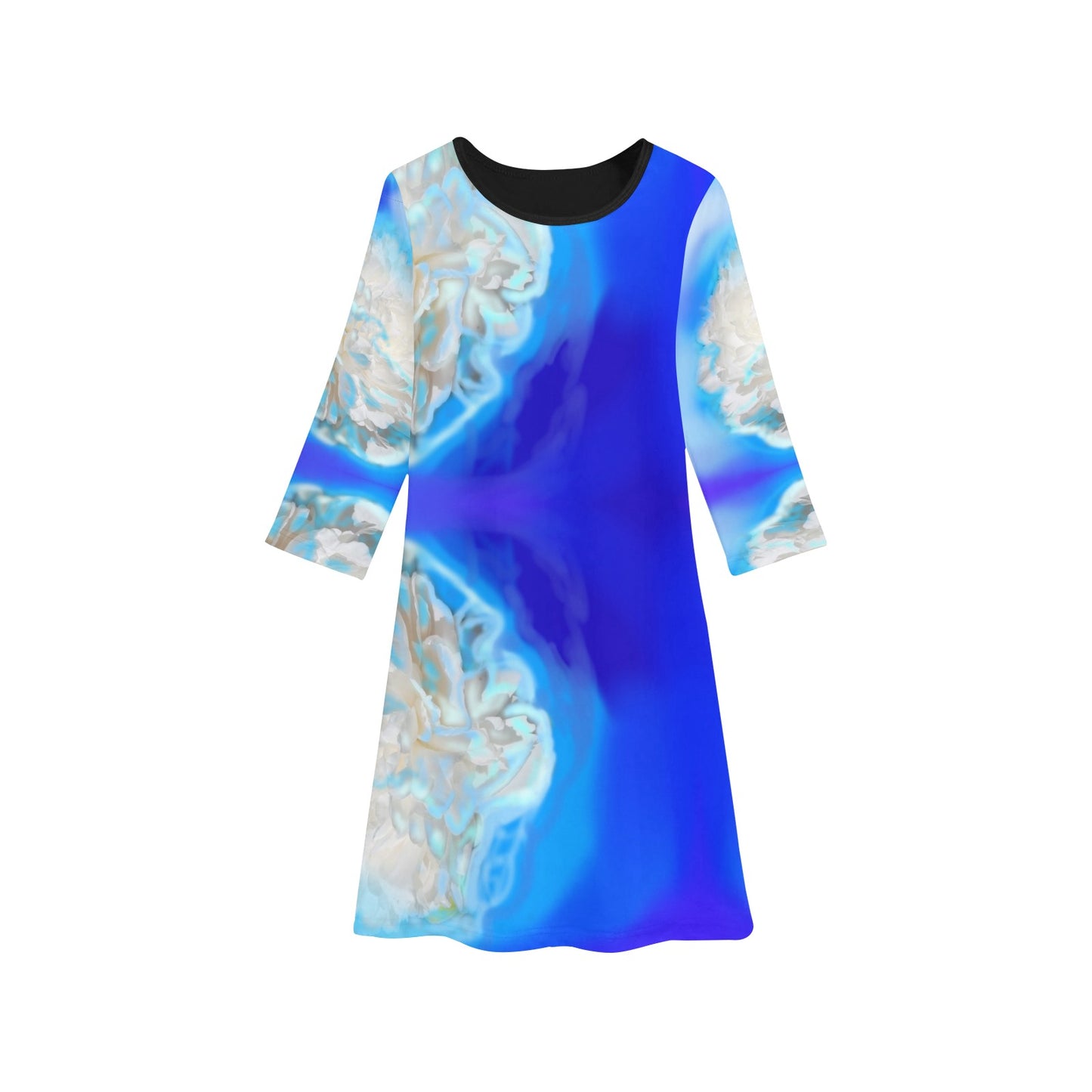 Langärmliges Kleid für Mädchen